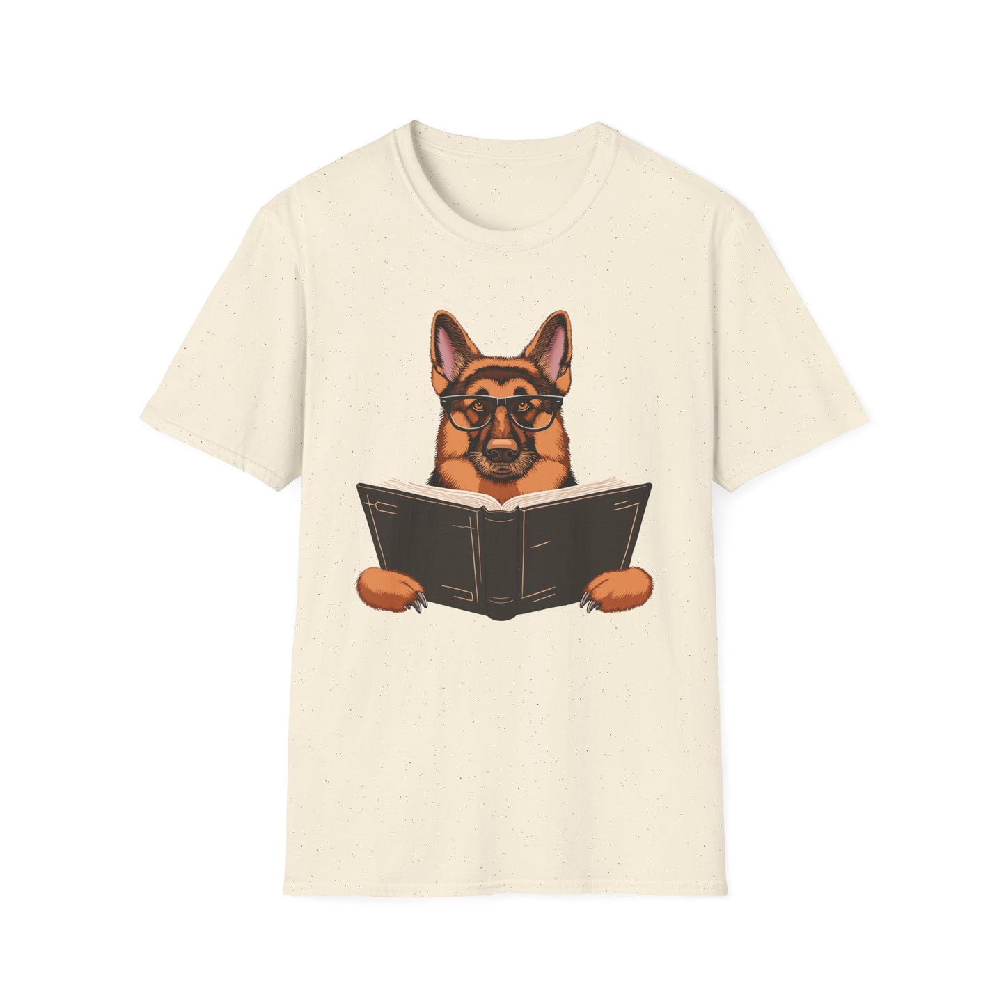 Bookworm German Shepherd T-Shirt