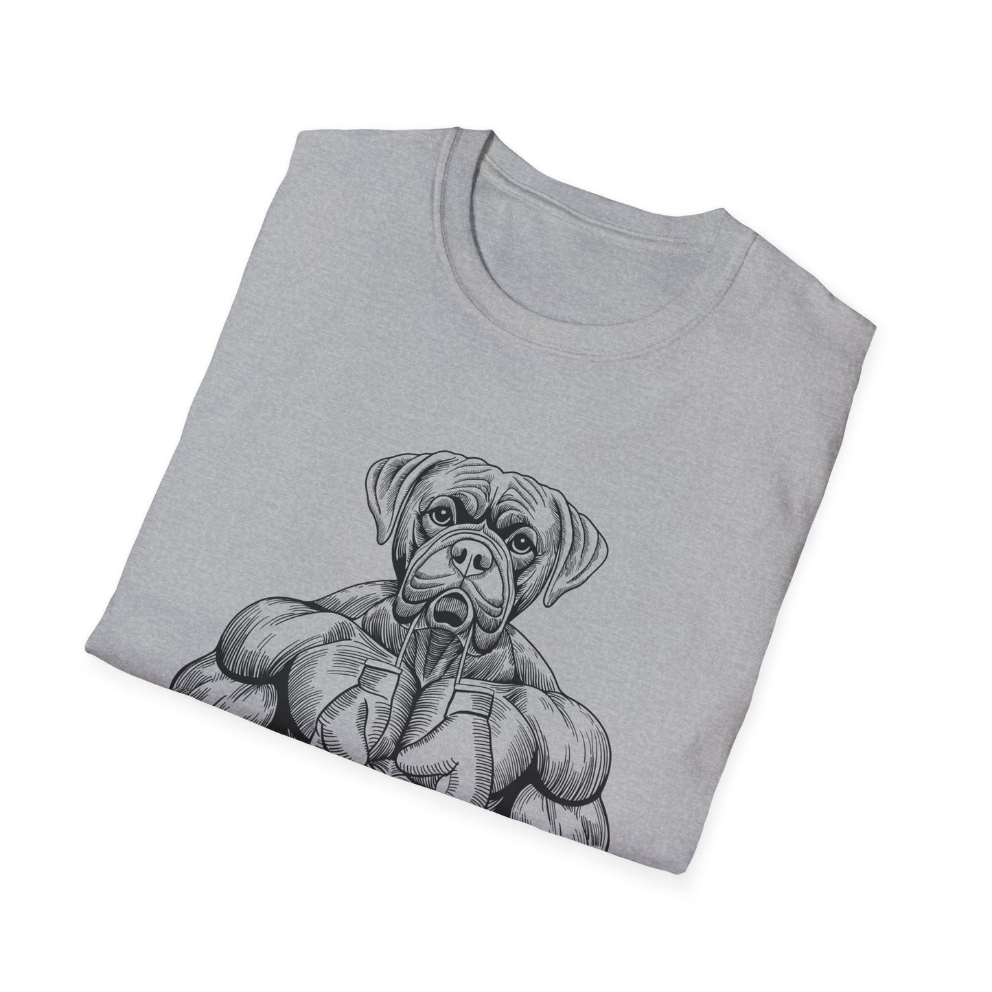 Muscle Boxer Dog T-Shirt