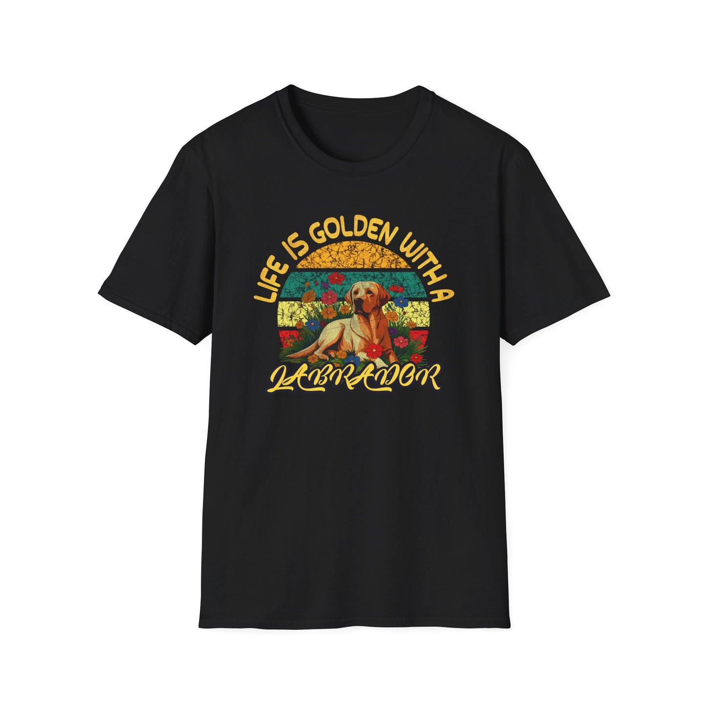 Life is Golden with a Labrador T-Shirt