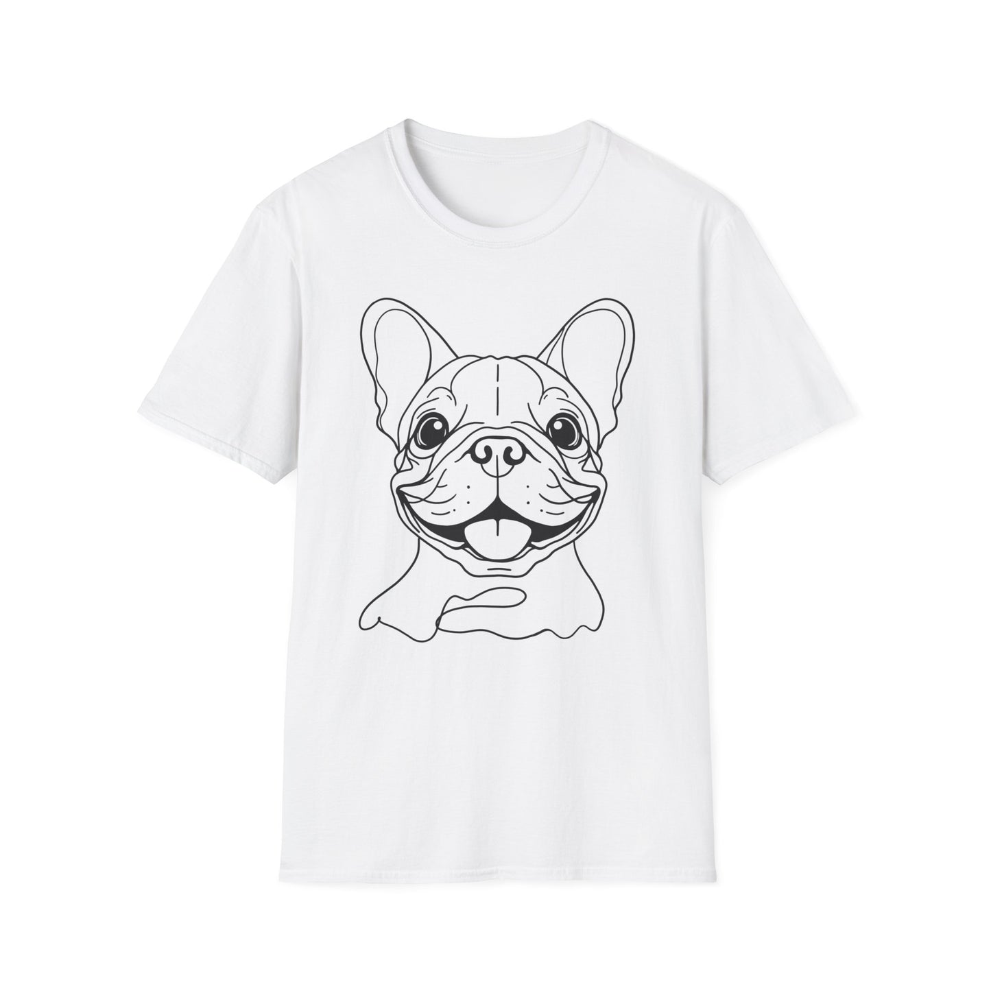 Adorable French Bulldog Sketch T-Shirt