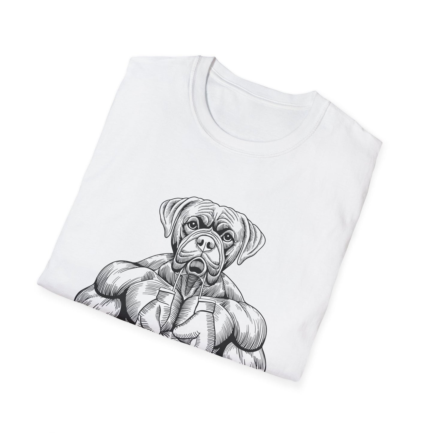 Muscle Boxer Dog T-Shirt