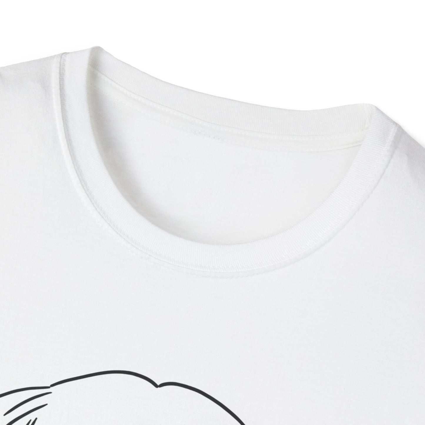 Golden Retriever Line Art T-Shirt