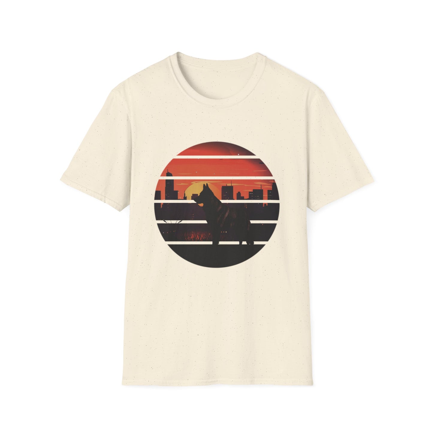 German Shepherd silhouette