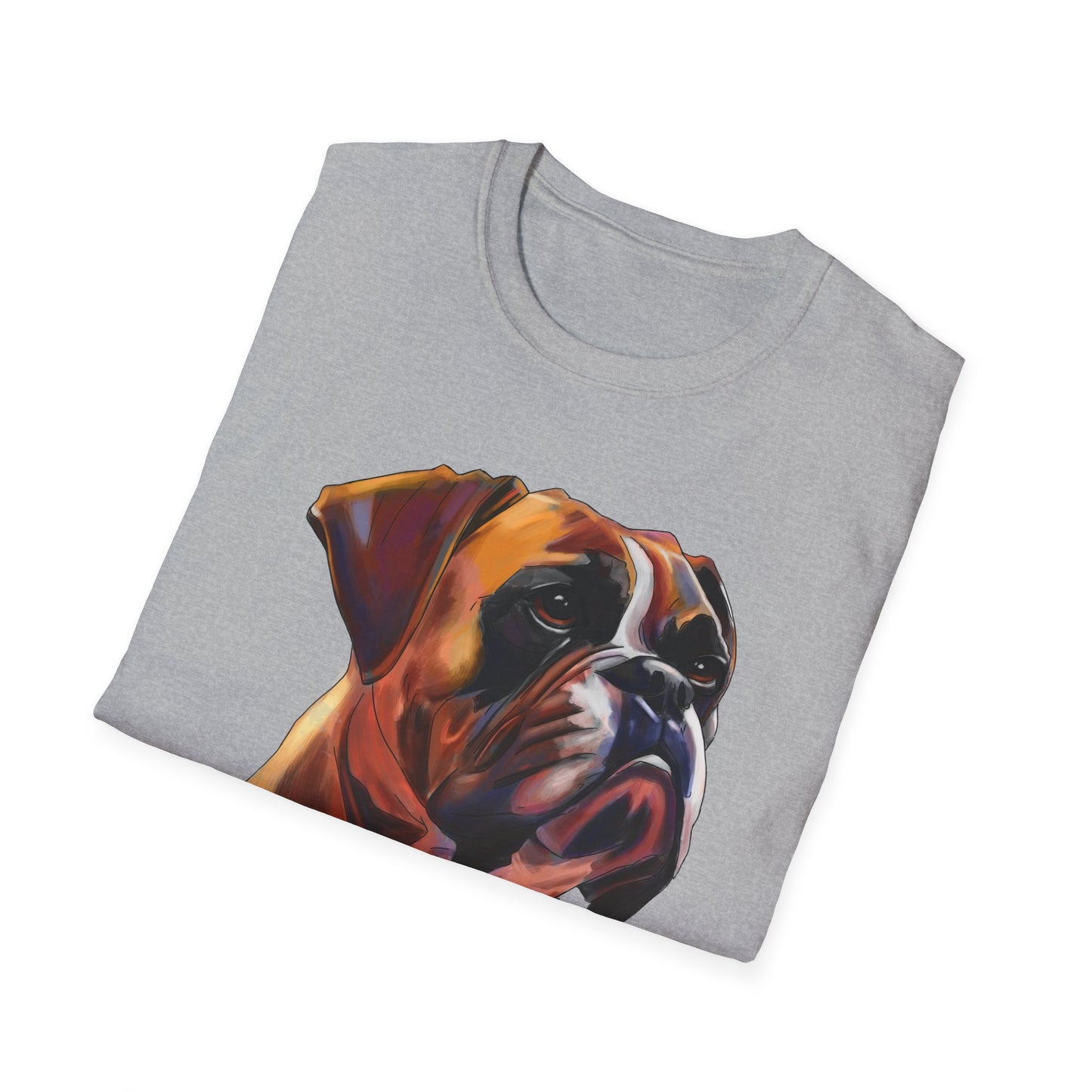 Majestic Boxer Portrait T-Shirt
