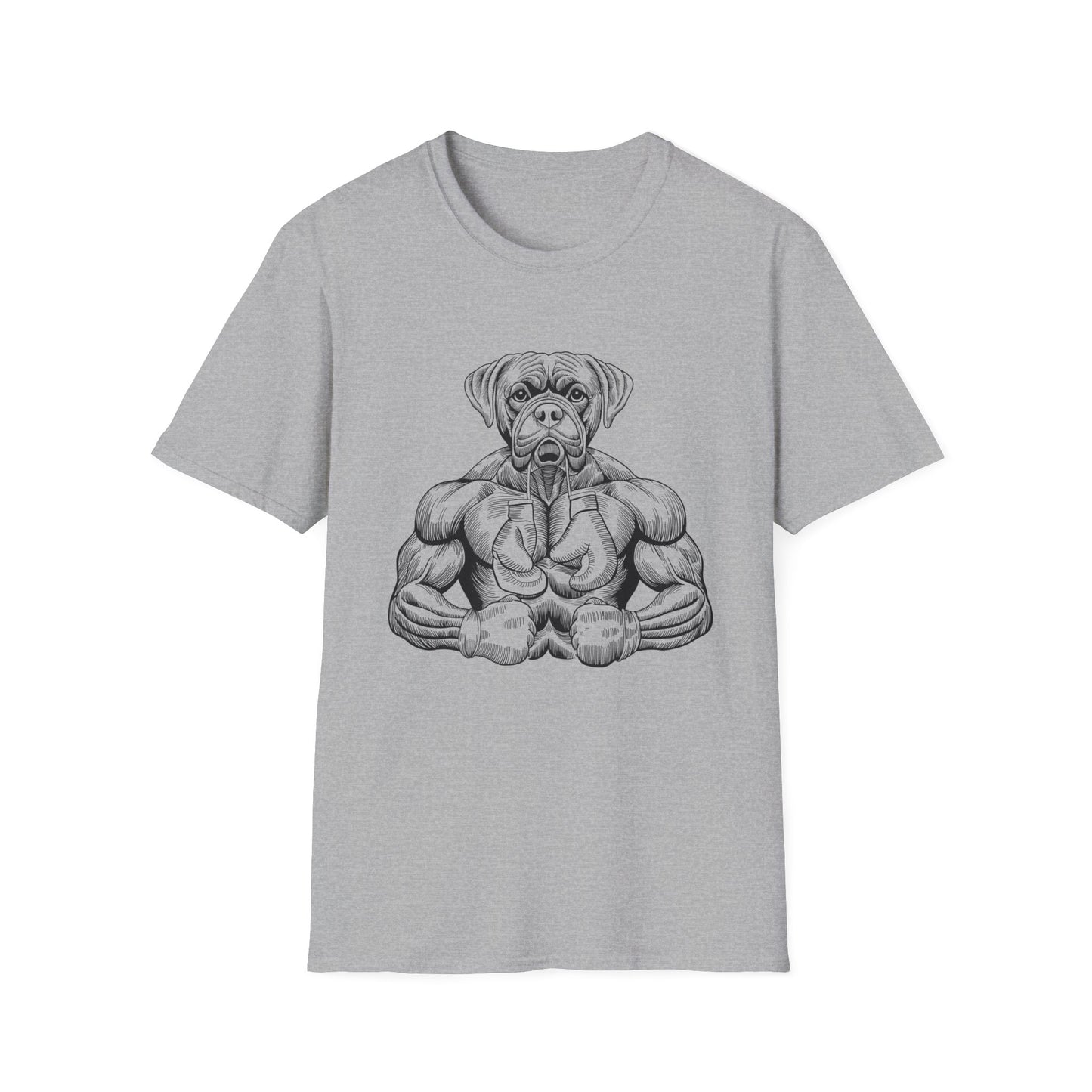 Muscle Boxer Dog T-Shirt