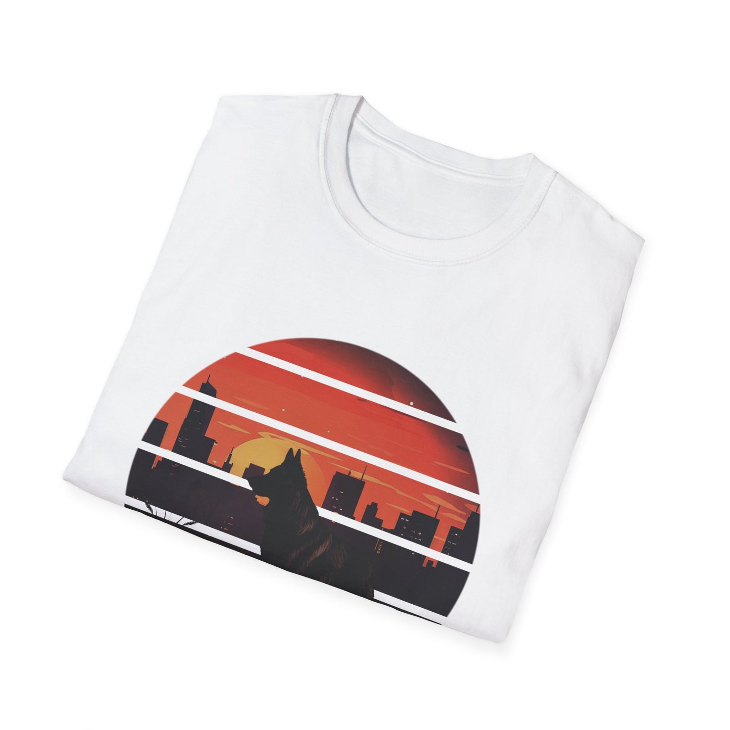 German Shepherd silhouette