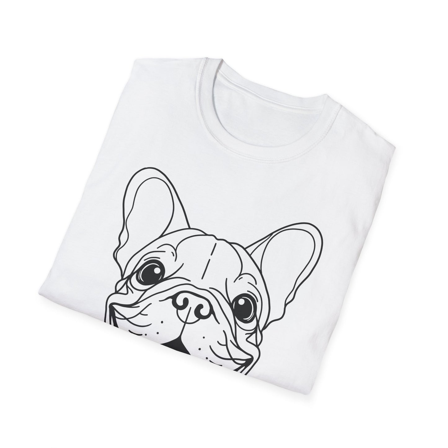 Adorable French Bulldog Sketch T-Shirt