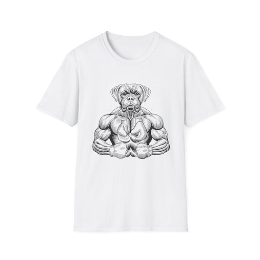 Muscle Boxer Dog T-Shirt