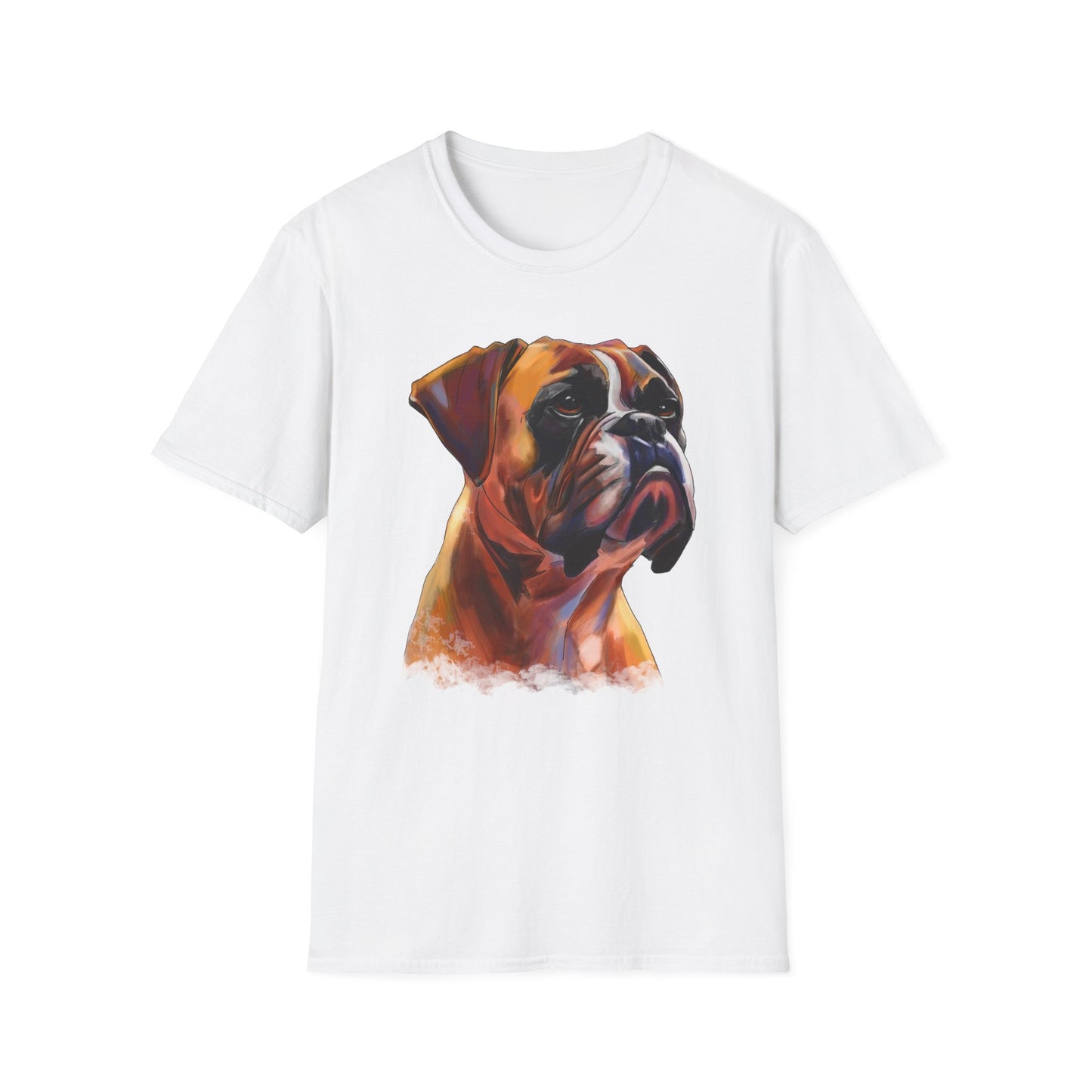 Majestic Boxer Portrait T-Shirt