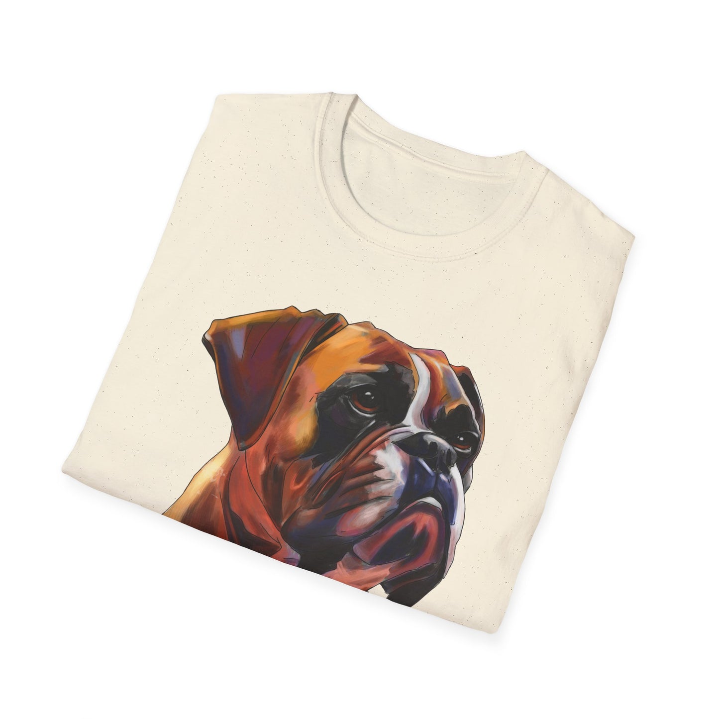 Majestic Boxer Portrait T-Shirt