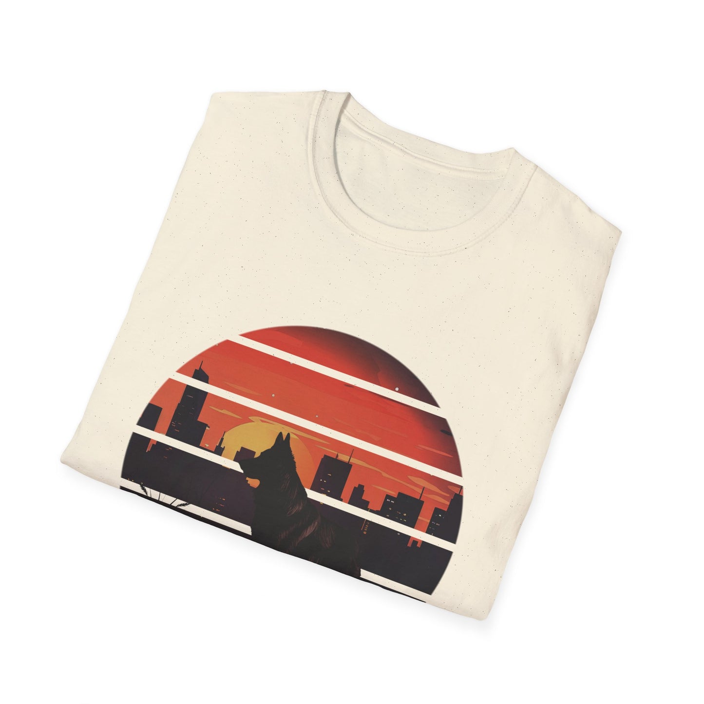 German Shepherd silhouette