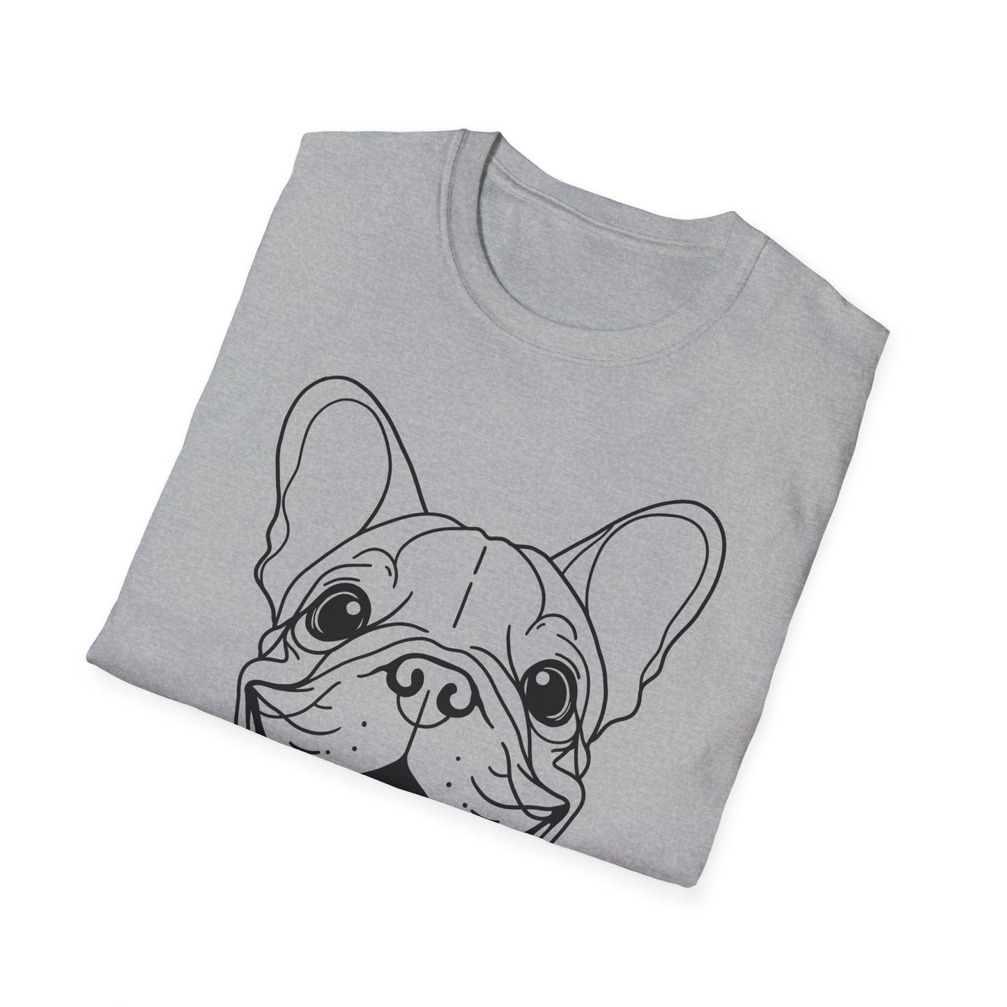Adorable French Bulldog Sketch T-Shirt