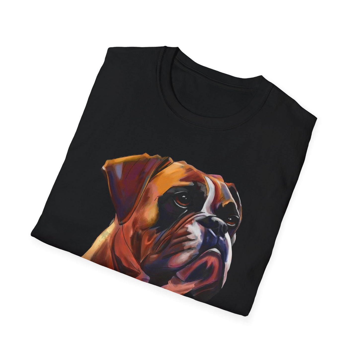 Majestic Boxer Portrait T-Shirt