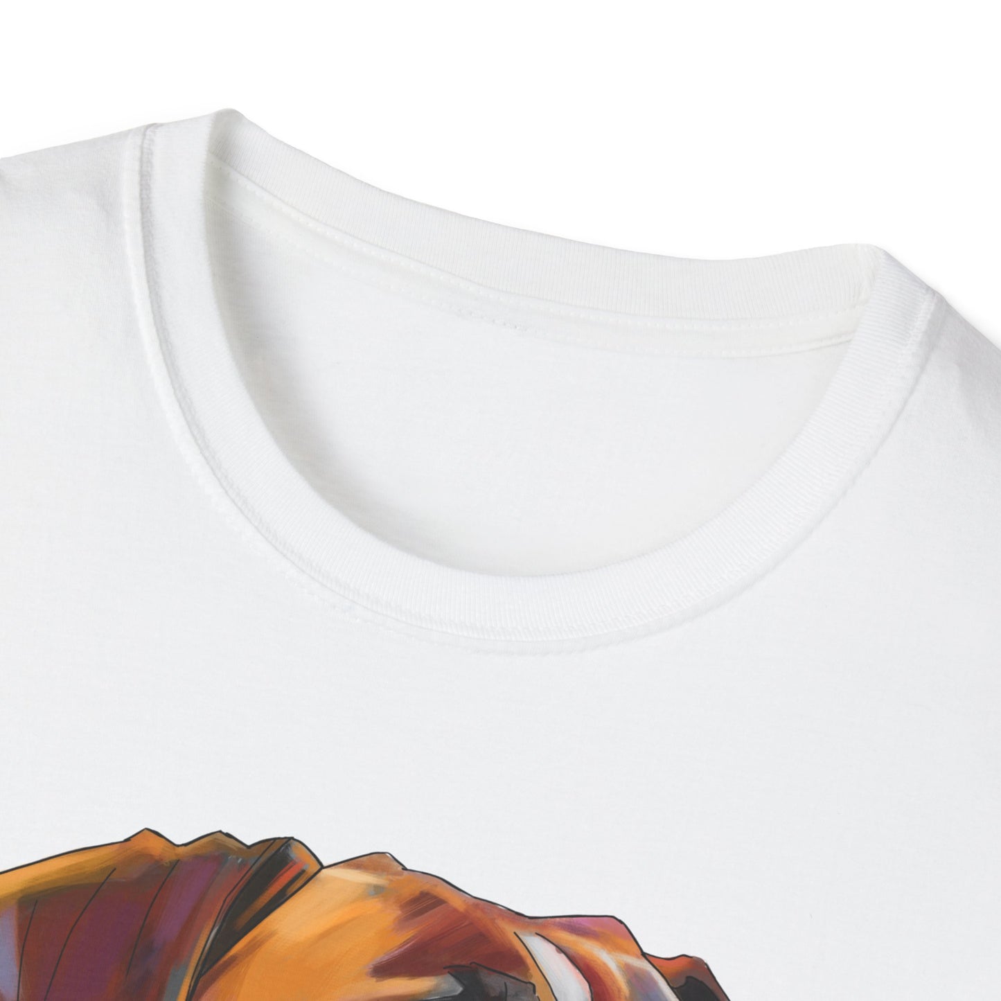 Majestic Boxer Portrait T-Shirt