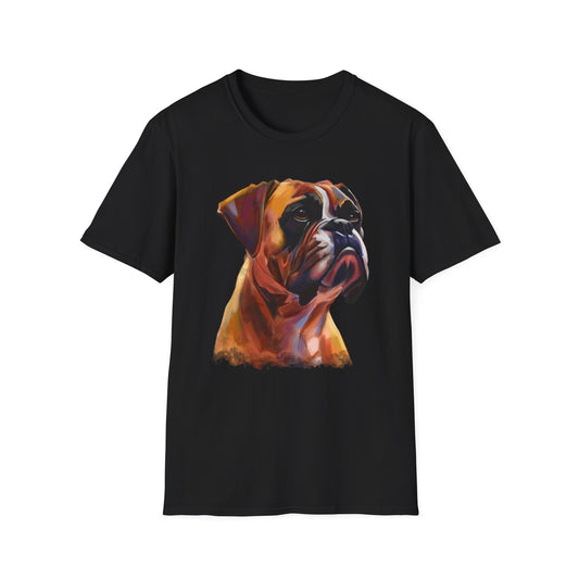 Majestic Boxer Portrait T-Shirt