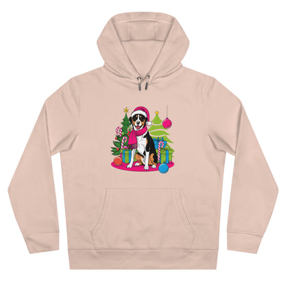 Festive Paws & Candy Canes  | Christmas Hoodie