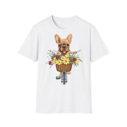 French Bulldog Floral Ride T-Shirt