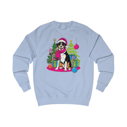 Festive Paws & Candy Canes | Christmas Sweatshirt