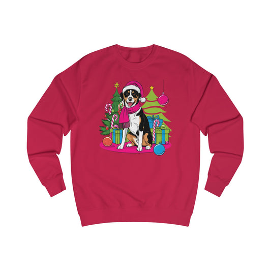 Festive Paws & Candy Canes | Christmas Sweatshirt