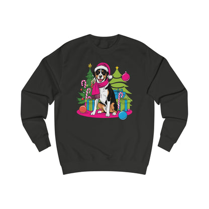 Festive Paws & Candy Canes | Christmas Sweatshirt