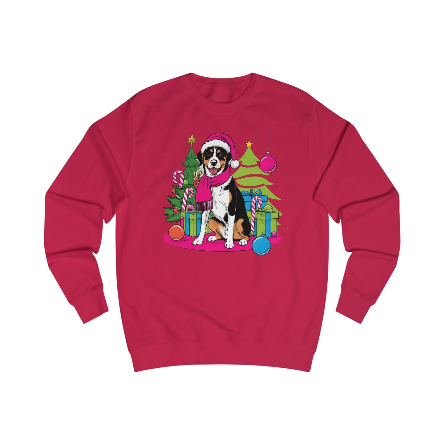 custom sweatshirt-festive paws