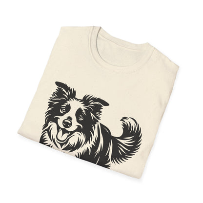 Verspieltes Border Collie T-Shirt 