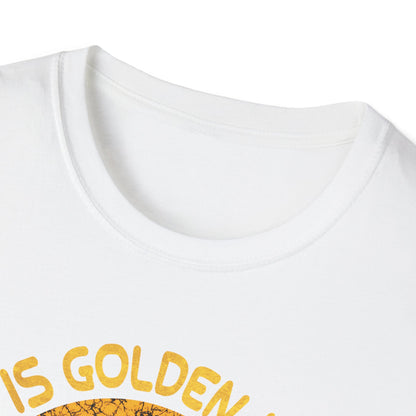 Das Leben ist golden mit einem Labrador T-Shirt