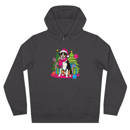 Festive Paws & Candy Canes  | Christmas Hoodie