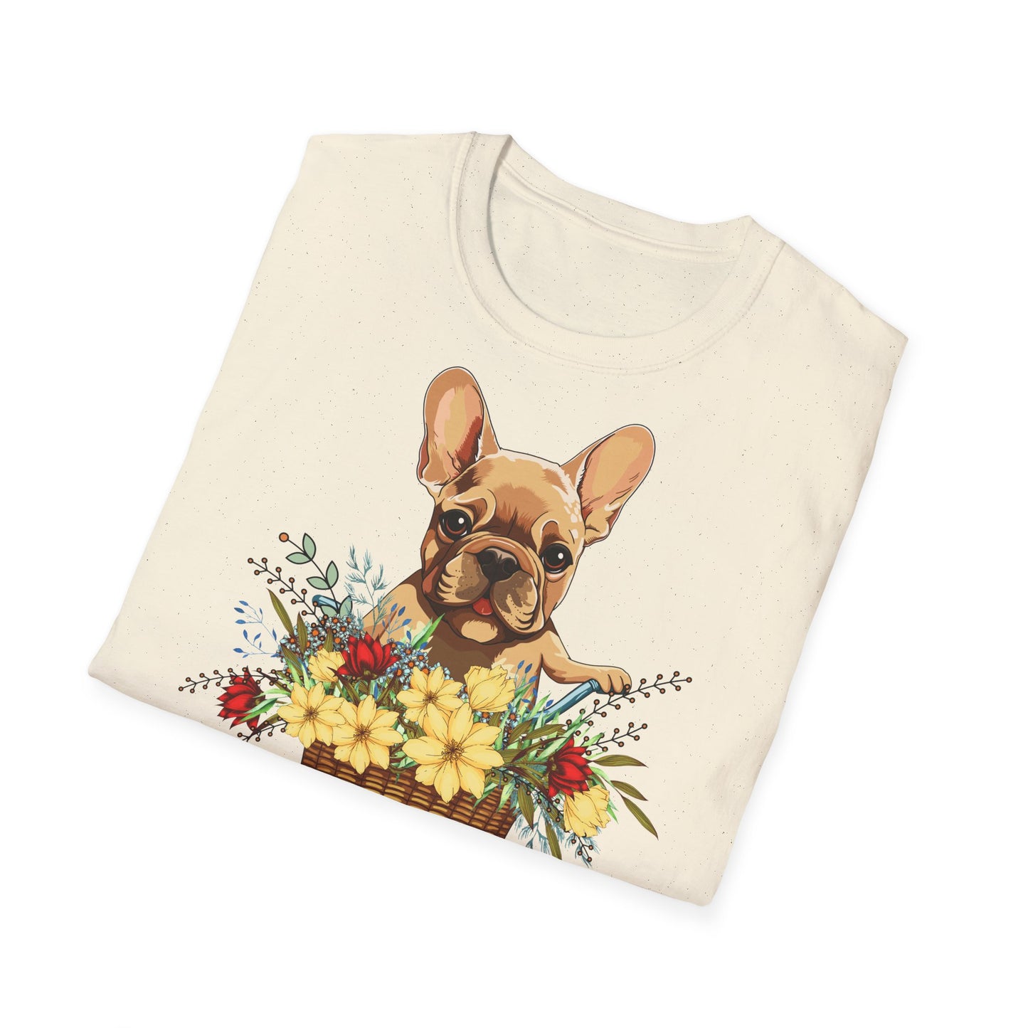 French Bulldog Floral Ride T-Shirt