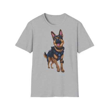 Heroisches K9-Offizier-T-Shirt