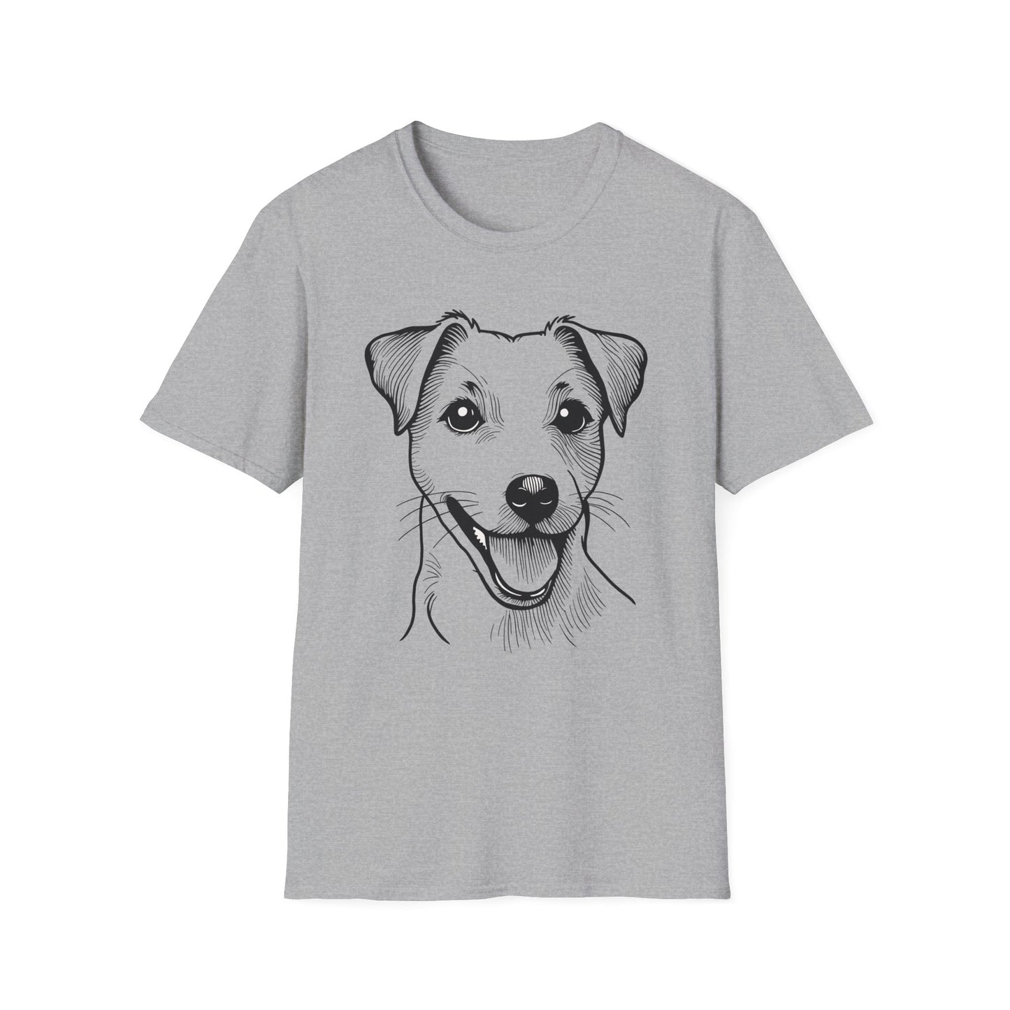 Glückliches Terrier-T-Shirt