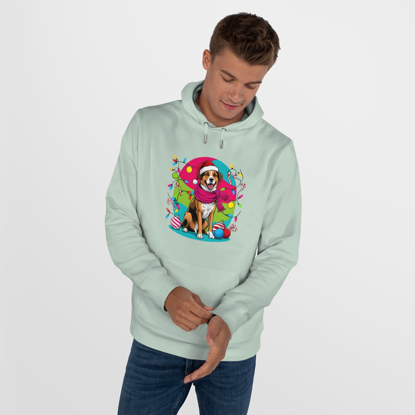 Puppy Cheer for Christmas | Festive Hoodie