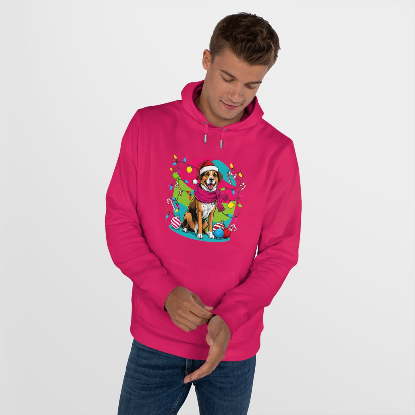 Puppy Cheer for Christmas | Festive Hoodie