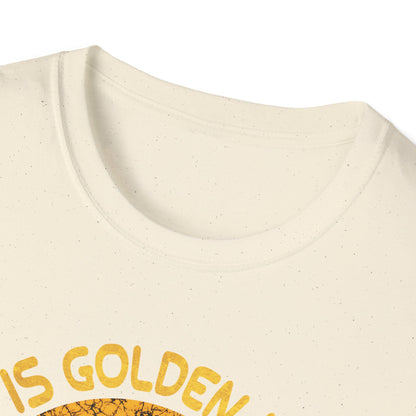 Das Leben ist golden mit einem Labrador T-Shirt