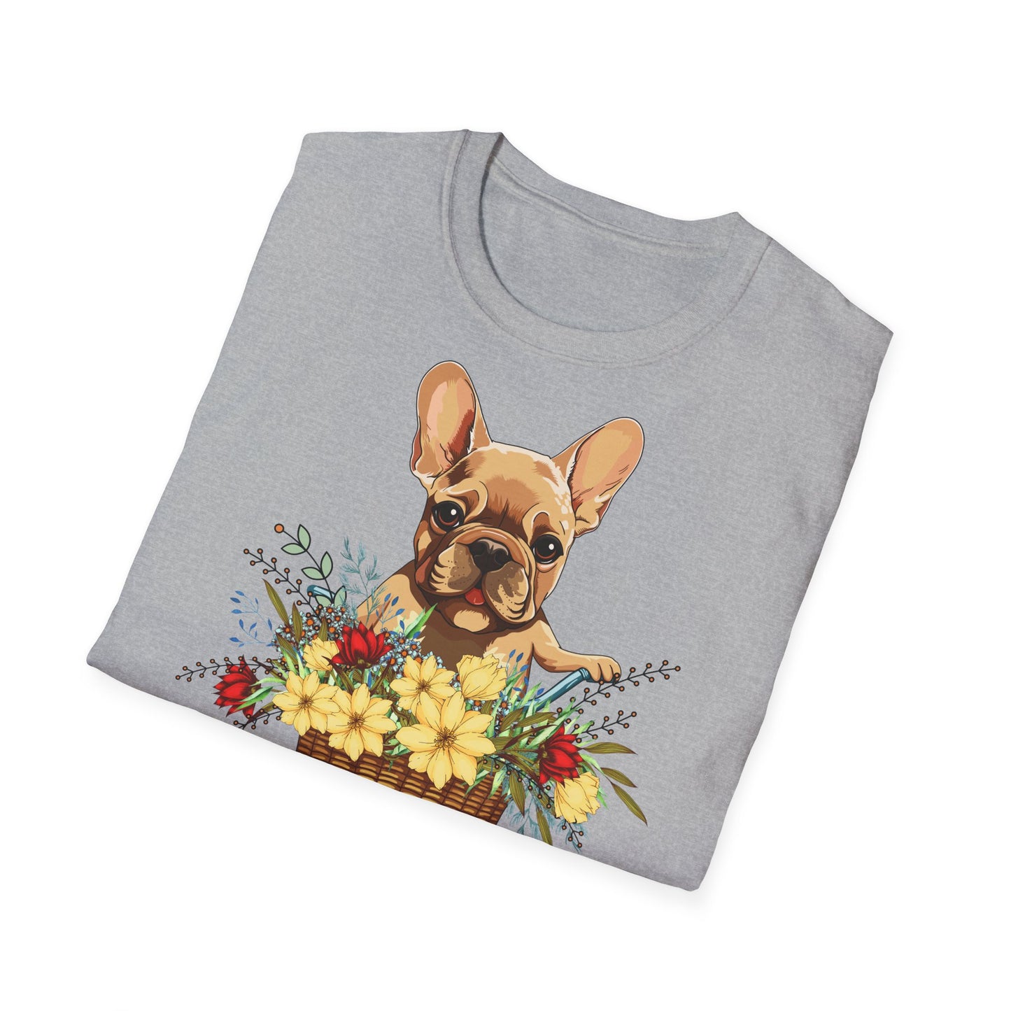 French Bulldog Floral Ride T-Shirt