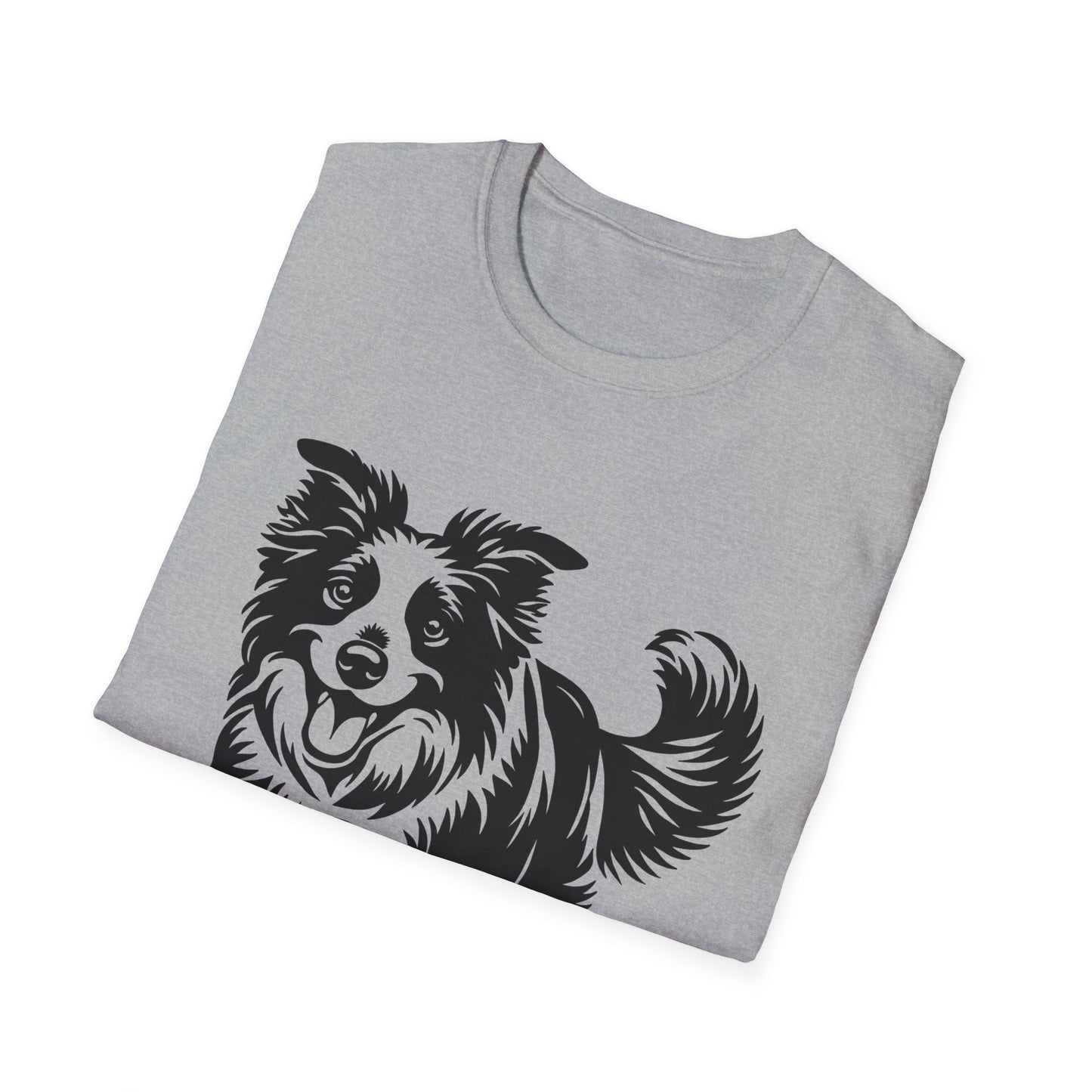 Verspieltes Border Collie T-Shirt 