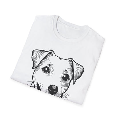 Glückliches Terrier-T-Shirt