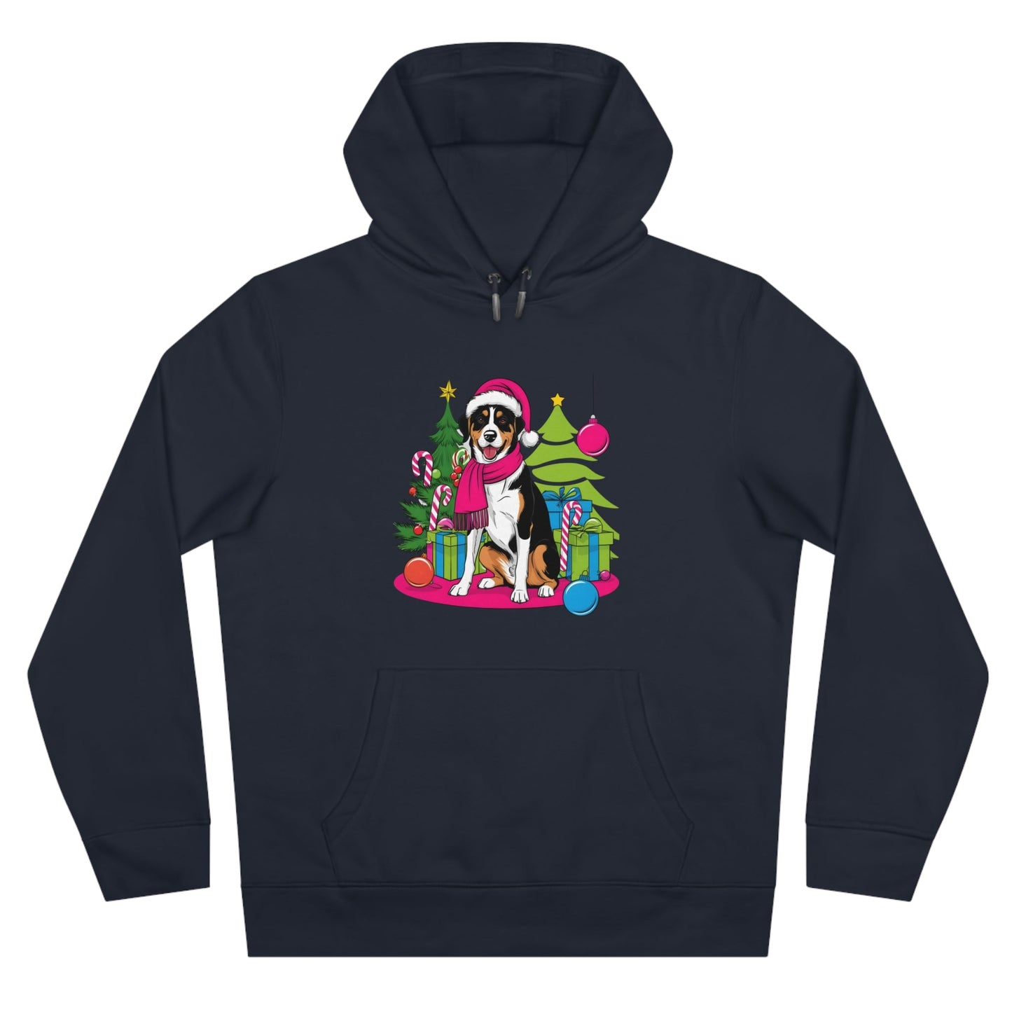 custom Hoodie-Festive paws