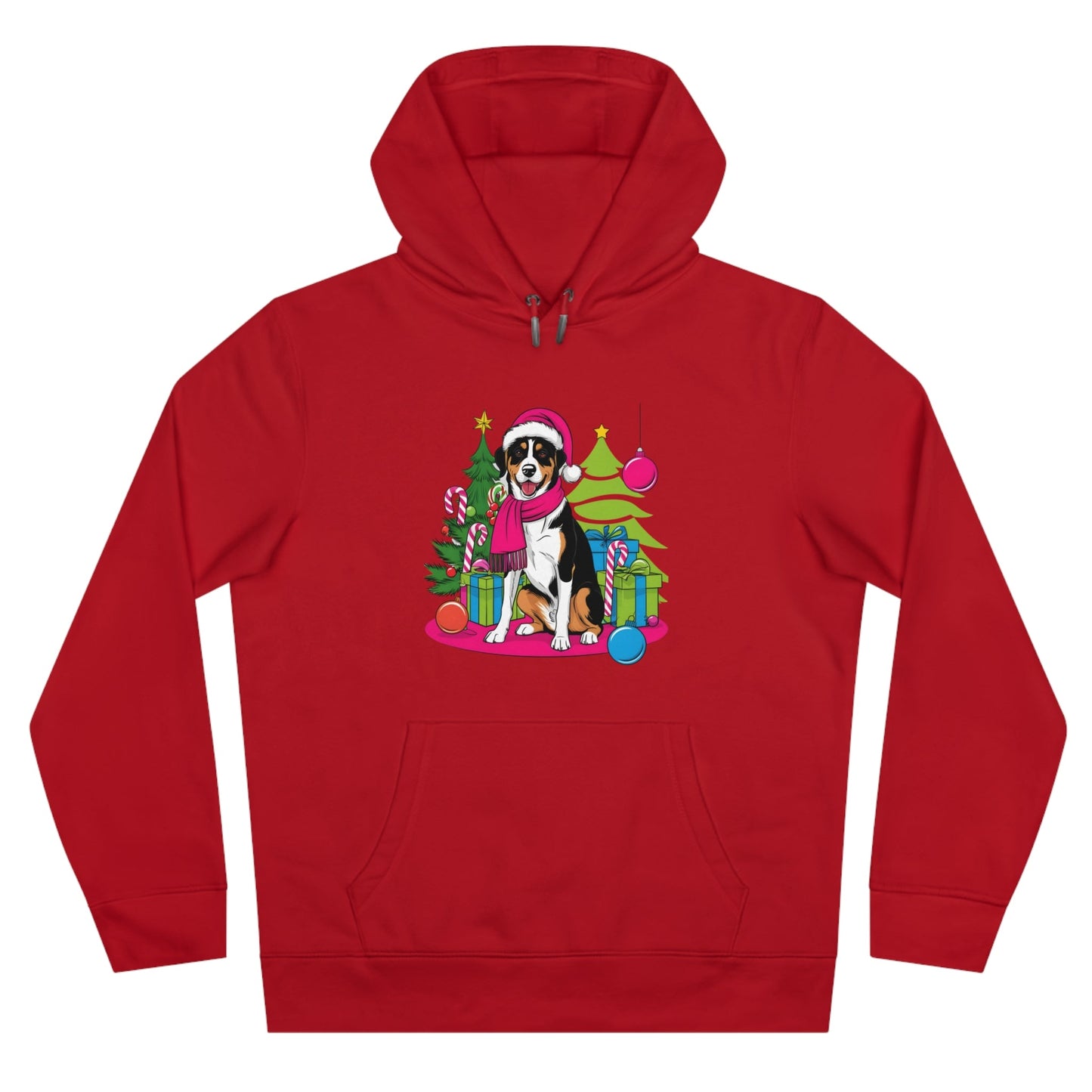 custom Hoodie-Festive paws