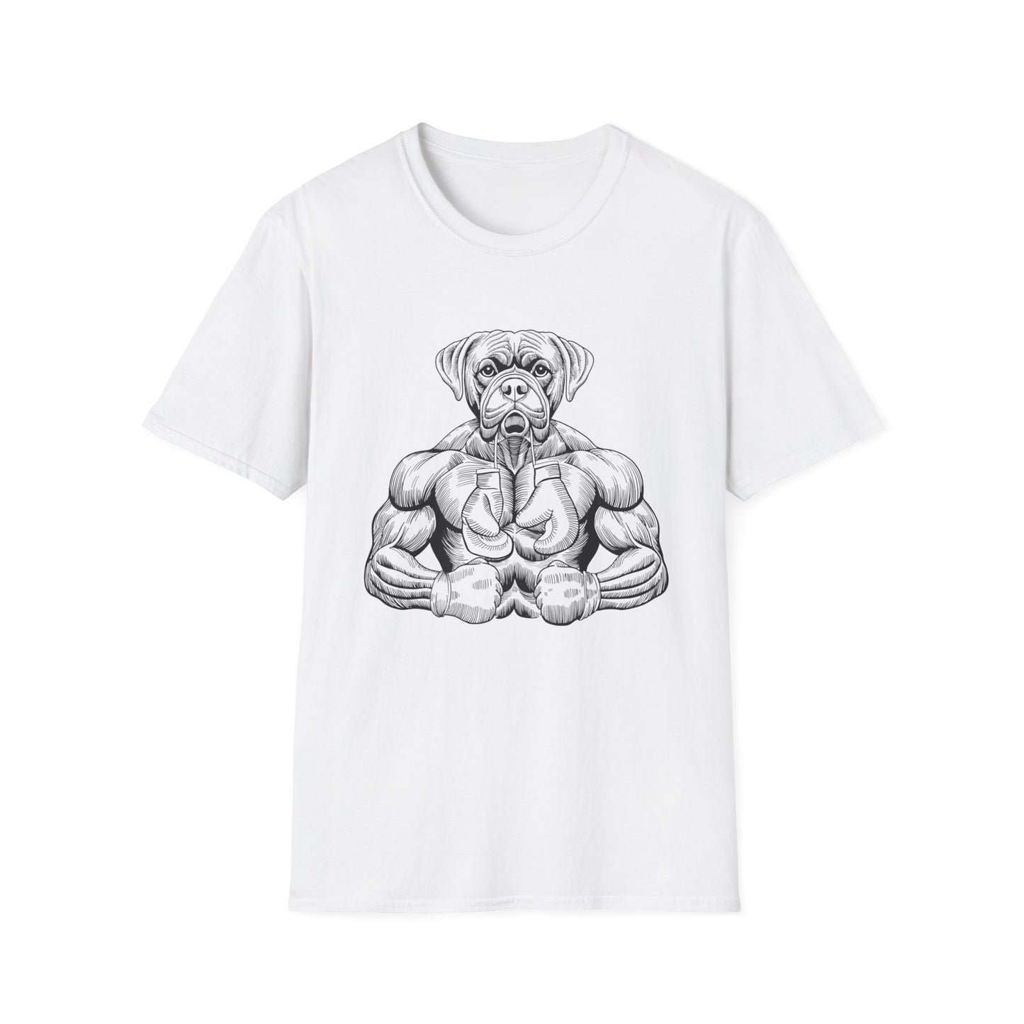 Muskel-Boxer-Hund T-Shirt