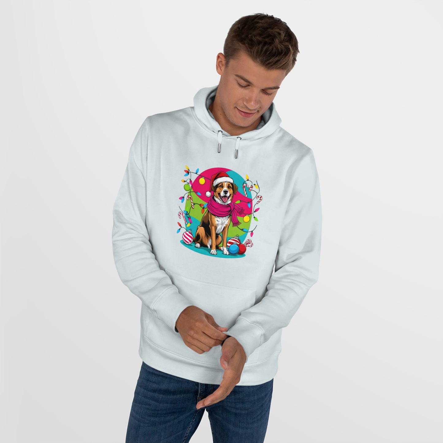 Puppy Cheer for Christmas | Festive Hoodie