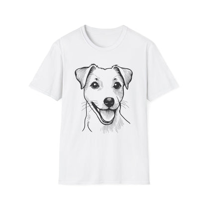 Glückliches Terrier-T-Shirt