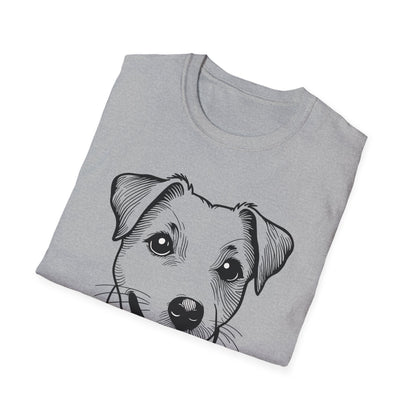 Glückliches Terrier-T-Shirt