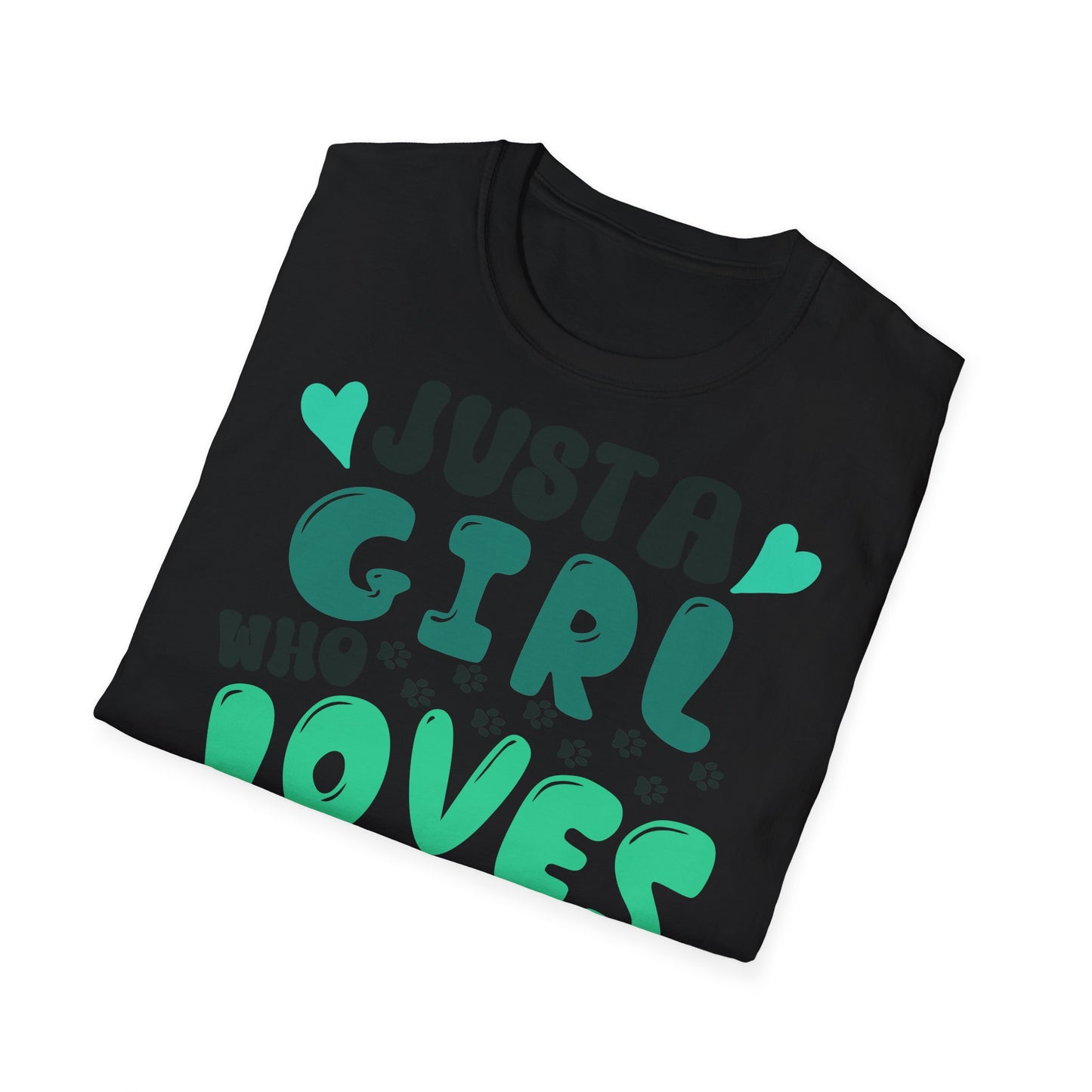 Just a Girl Who Loves Her Dog T-Shirt