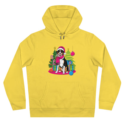 Festive Paws & Candy Canes  | Christmas Hoodie