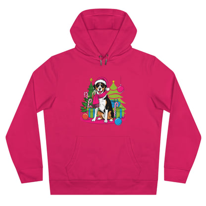 Festive Paws & Candy Canes  | Christmas Hoodie